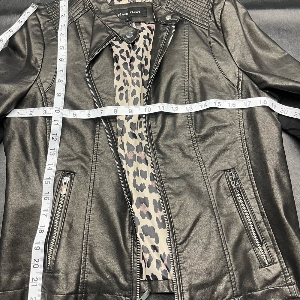 Large Black Rivet jacket - worn once - Picture 9 of 14